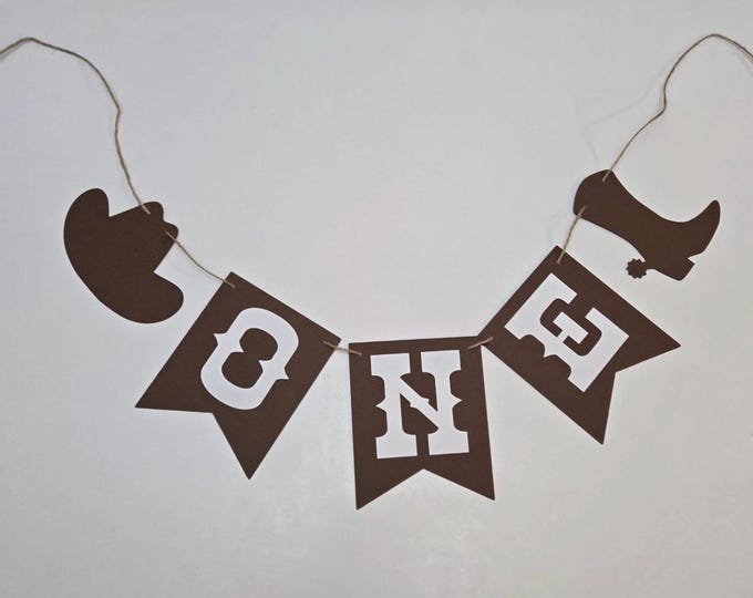 Cowboy banner, little cowboy banner, cowboy theme banner, cowboy hat banner, cowboy boots banner, cowgirl banner, first rodeo banner