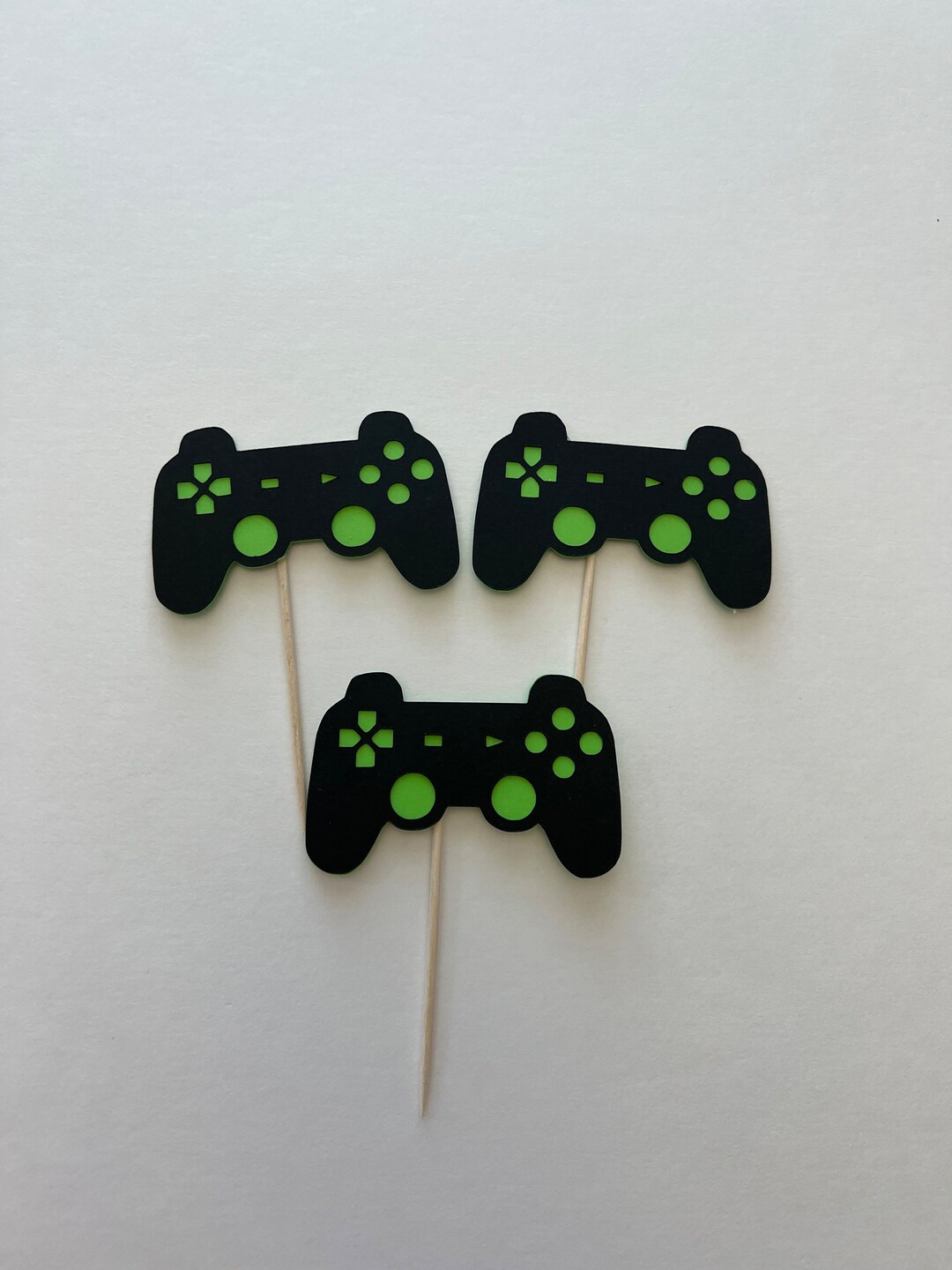 Video Games Cupcake Toppers, Gamer Cupcake Toppers, Gaming Cupcake ...
