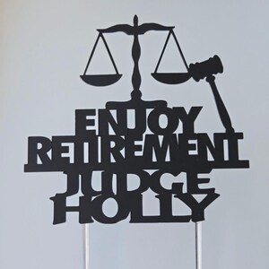 Lawyer Cake Topper, Law School Grad Cake Topper, Law School Cake Topper, Lawyer Birthday Cake ...