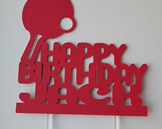 Ping pong topper, Ping pong cake topper, Ping pong birthday cake topper, Ping pong toppers, Ping pong cupcake topper, ping pong confetti