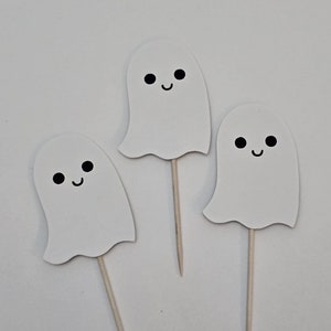 The spooky one cupcake toppers, Booday cupcake toppers, halloween cupcake toppers, boo cupcake toppers, ghost cupcake toppers, 12 toppers