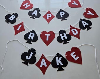 Casino Birthday Banner