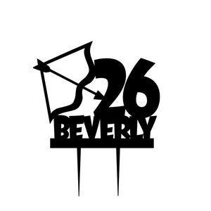 Sagittarius cake topper, zodiac cake topper, birthday cake topper, Sagittarius  toppers, zodiac party supplies, zodiac topper