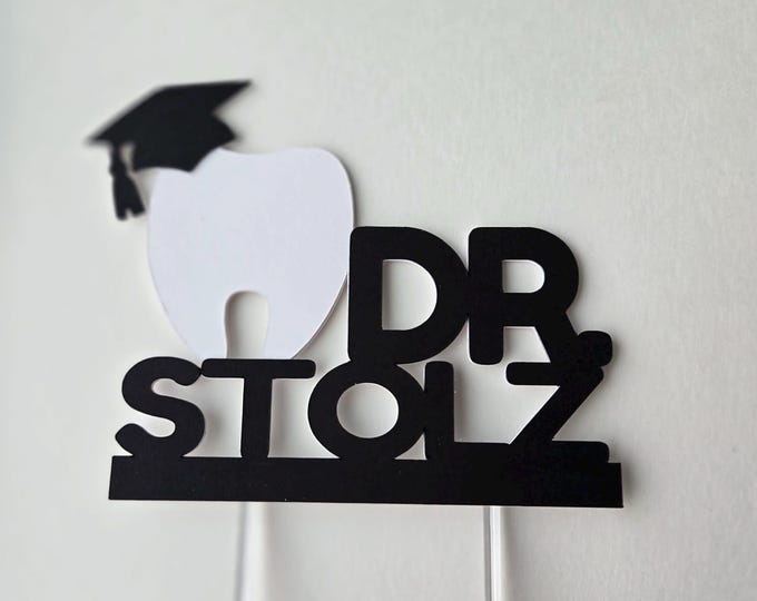 Dental Grad cake topper, Dental graduation cake topper, Dentist cake topper, Dentist grad cake topper, dental assistant grad cake topper