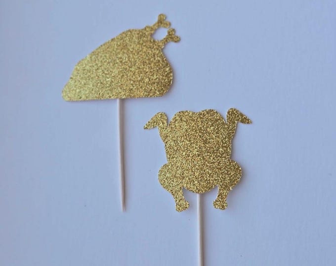 Thanksgiving cupcake toppers, Thankful cupcake toppers, Gobble gobble cupcake toppers, Turkey cupcake toppers, fall cupcake toppers,