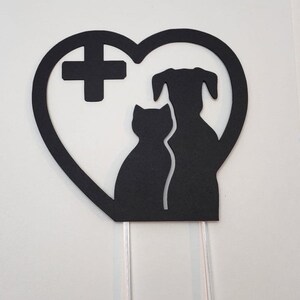 Vet cake topper, veterinarian cake topper, doctor grad cake topper, doctor  graduate cake topper, veterinarian graduation cake topper