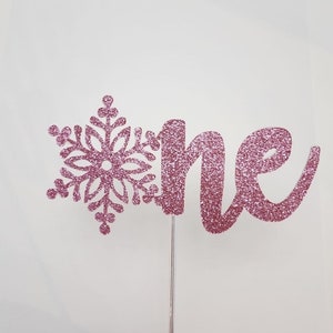 Snowflake topper, winter cake topper, Winter birthday cake topper, snowflake one cake topper, one cake topper, first birthday cake topper