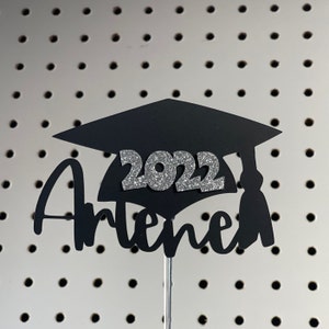 Graduation cake topper, Grad cake topper, Graduate cake topper, Graduation topper, 2022 cake topper, Grad topper, Graduate topper