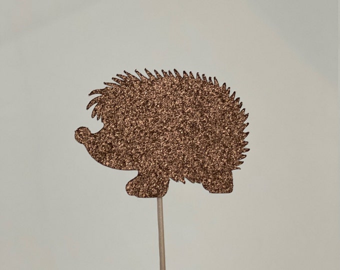 hedgehog cupcake toppers, hedgehog cake topper, hedgehog toppers, hedgehog cake toppers, Hedgehog cupcake topper, hedgehog confetti
