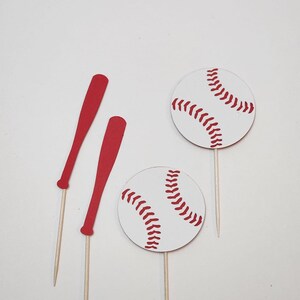 Baseball cupcake toppers, baseball cupcake toppers, baseball player cupcake toppers, baseball toppers, set of 12
