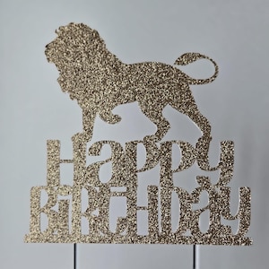 lion cake topper, lion birthday cake topper, lion topper, leo topper, leo birthday topper, leo birthday cake topper,