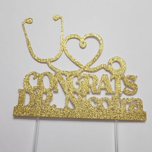 Doctor cake topper, doctor birthday cake topper, doctor grad cake topper, doctor  graduate cake topper, doctor topper