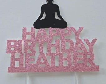 Buddha Birthday Cake Topper: Spiritual Party Decor