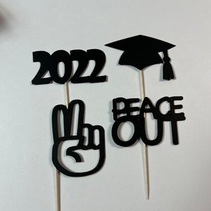 Graduation cupcake toppers, Graduate cupcake toppers, high school graduation cupcake toppers, 2024 graduation cupcake topper, grad toppers