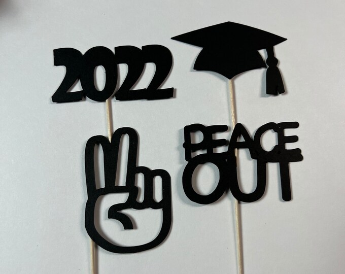 Graduation cupcake toppers, Graduate cupcake toppers, high school graduation cupcake toppers, 2024 graduation cupcake topper, grad toppers