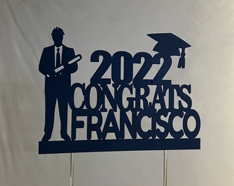 Engineer Graduation Cake Topper: Personalized Celebration Decor