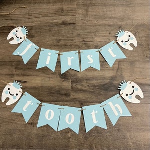 First tooth banner, Atam hatik banner, babys first tooth banner, my first tooth banner, Agra hadig banner, tooth banner, my first tooth