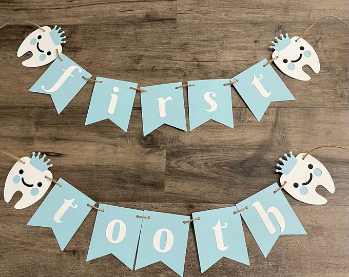 First tooth banner, Atam hatik banner, babys first tooth banner, my first tooth banner, Agra hadig banner, tooth banner, my first tooth