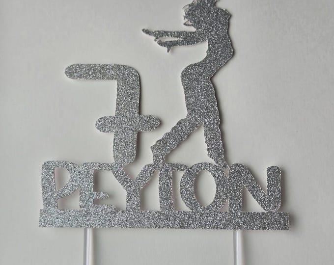 Dance cake topper, Dancer cake topper, Street dancer cake topper, hip hop cake topper, hip hop birthday cake topper, jazz topper, dance