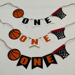 Basketball banner, basketball birthday banner, basketball party decorations, basketball garland, basketball hoop, basketball party decor