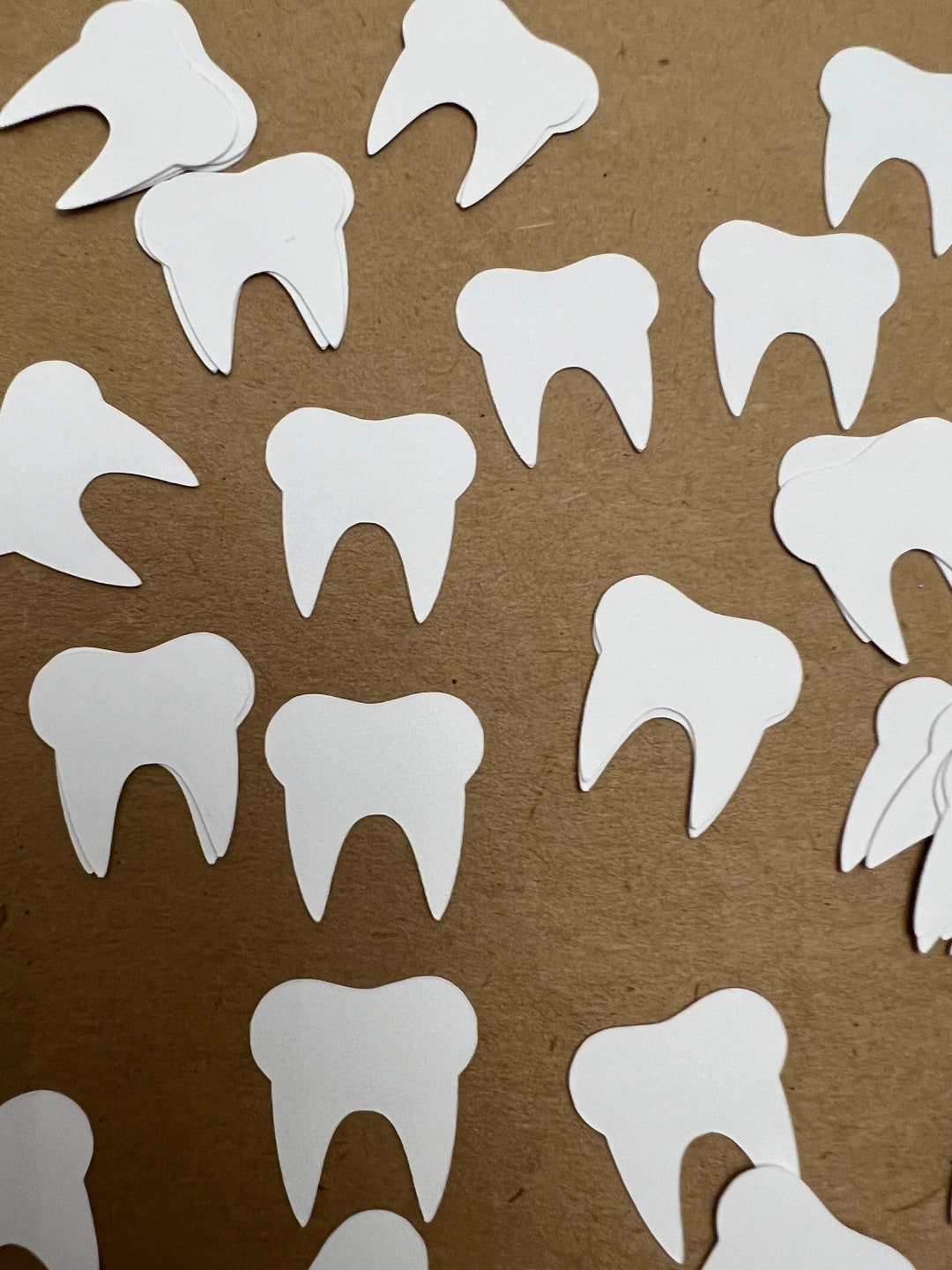 Tooth Confetti, Teeth Confetti, Dental Confetti, Dentist Confetti