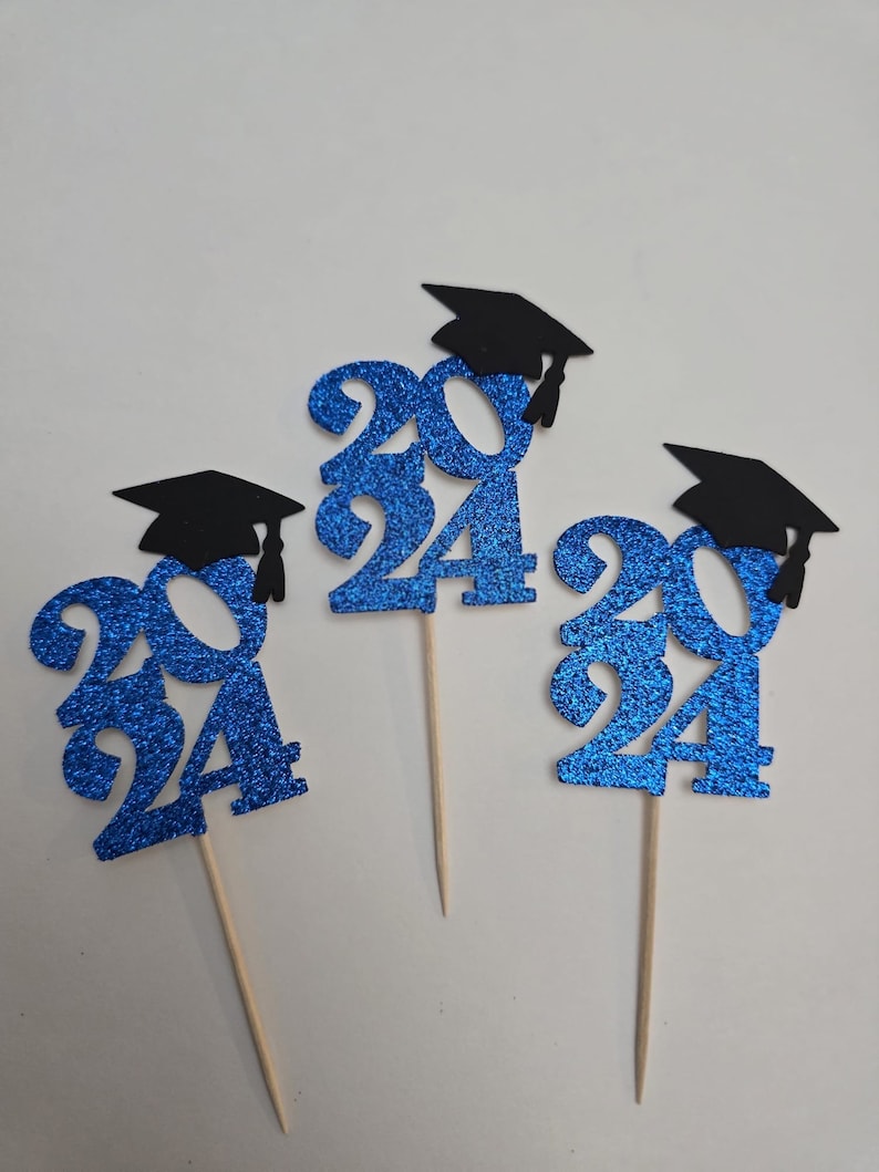 Graduation Cake Kit Included Felt Graduation Cap Diploma Classic Black