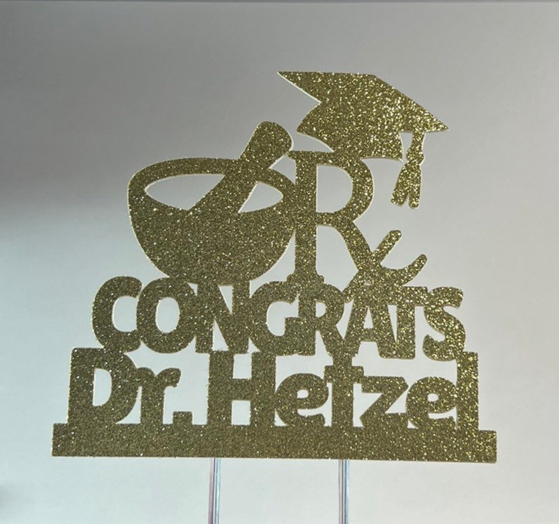 Pharmacist Cake Topper Pharmacy Cake Topper Pharmacy Grad Etsy