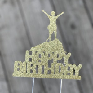 Rock climbing cake topper, Rock climber cake topper, Rock climbing topper, Rock climber topper, Rock climb cake topper, Rock climber