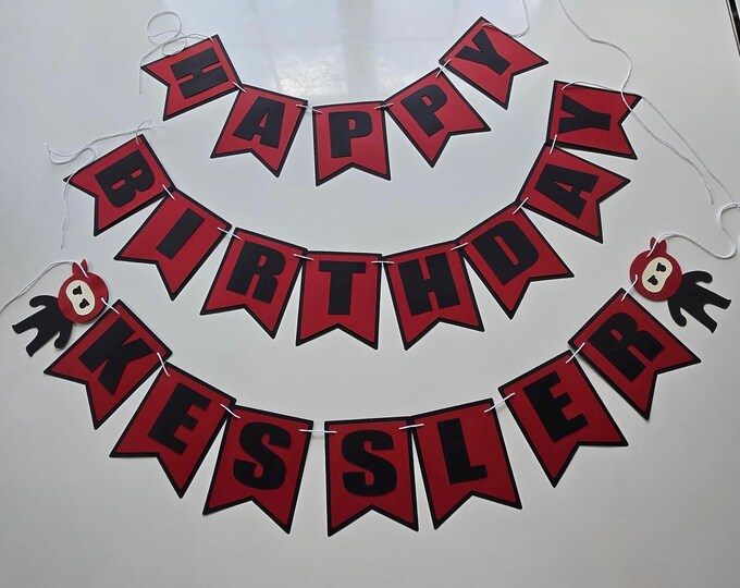 Ninja Birthday Banner: Handcrafted Party Decorations