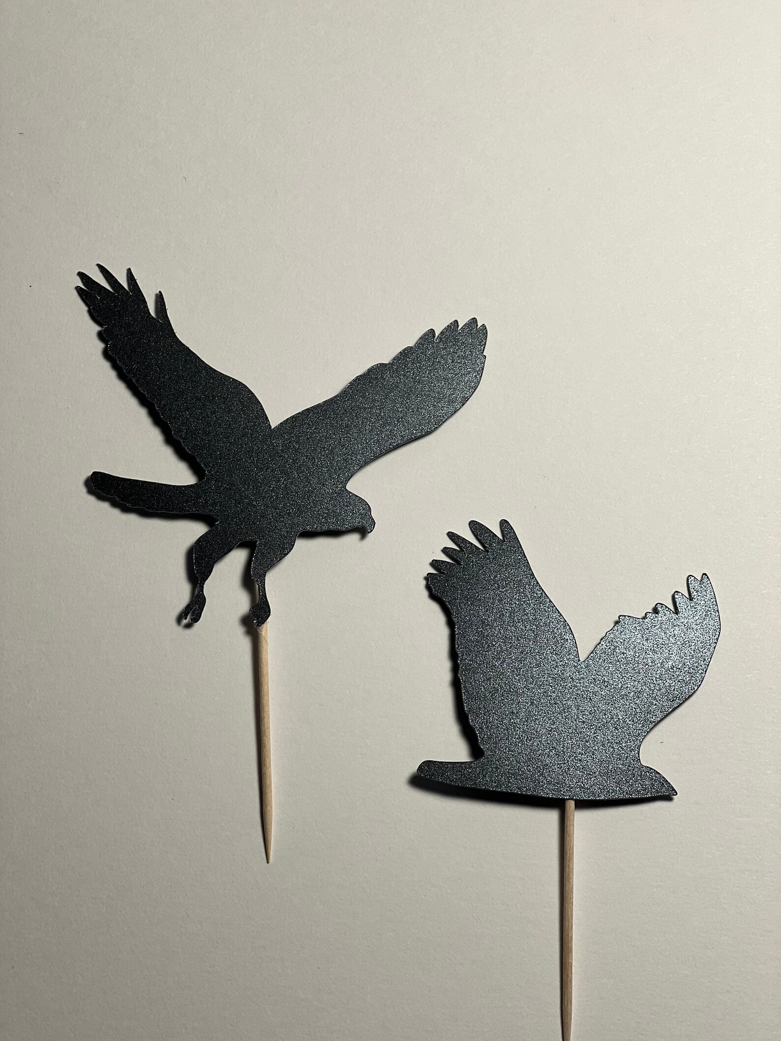 Eagle Cupcake Toppers Eagle Cake Toppers Bald Eagle Cupcake Etsy