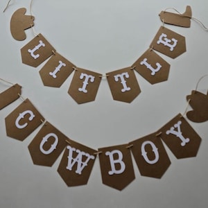 Cowboy banner, little cowboy banner, cowboy theme banner, cowboy hat banner, cowboy boots banner, cowboy hanging banner