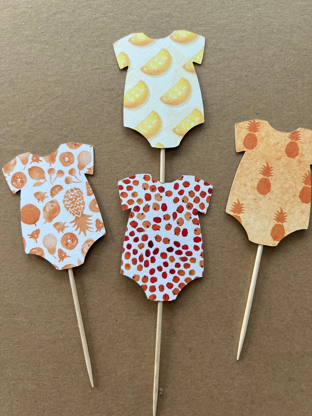 Onesie Cupcake Toppers, Onesie Toppers, Baby Onesie Toppers, Baby ...