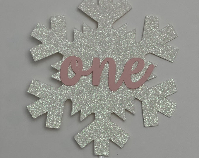 Snow flake cake toppers, Winter cake topper, snow cake topper, custom snowflake cake topper, snowflake cake topper, snowflake topper,