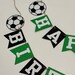 Soccer Birthday Banner - Football Themed Party Decorations