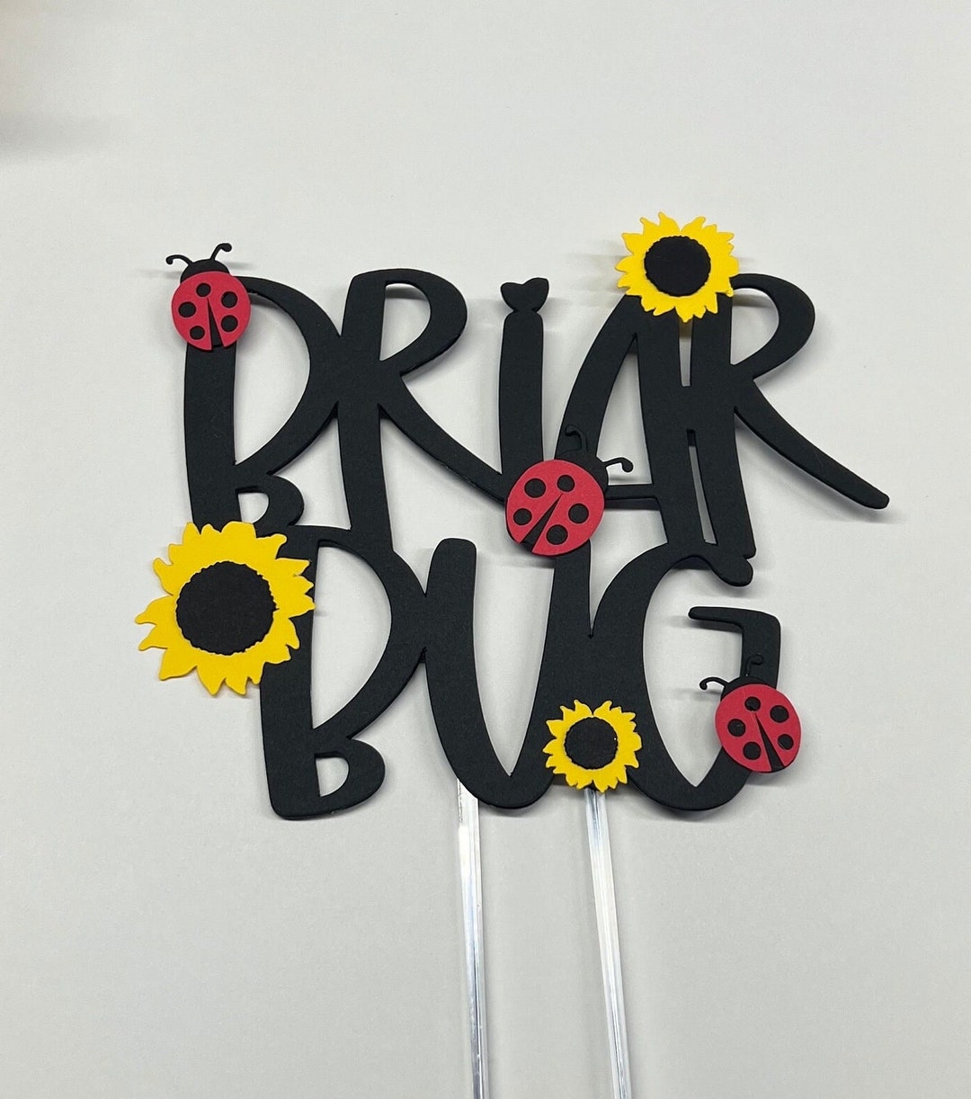 Ladybug Cake Topper, Ladybug Birthday Cake Topper, Ladybug Topper ...