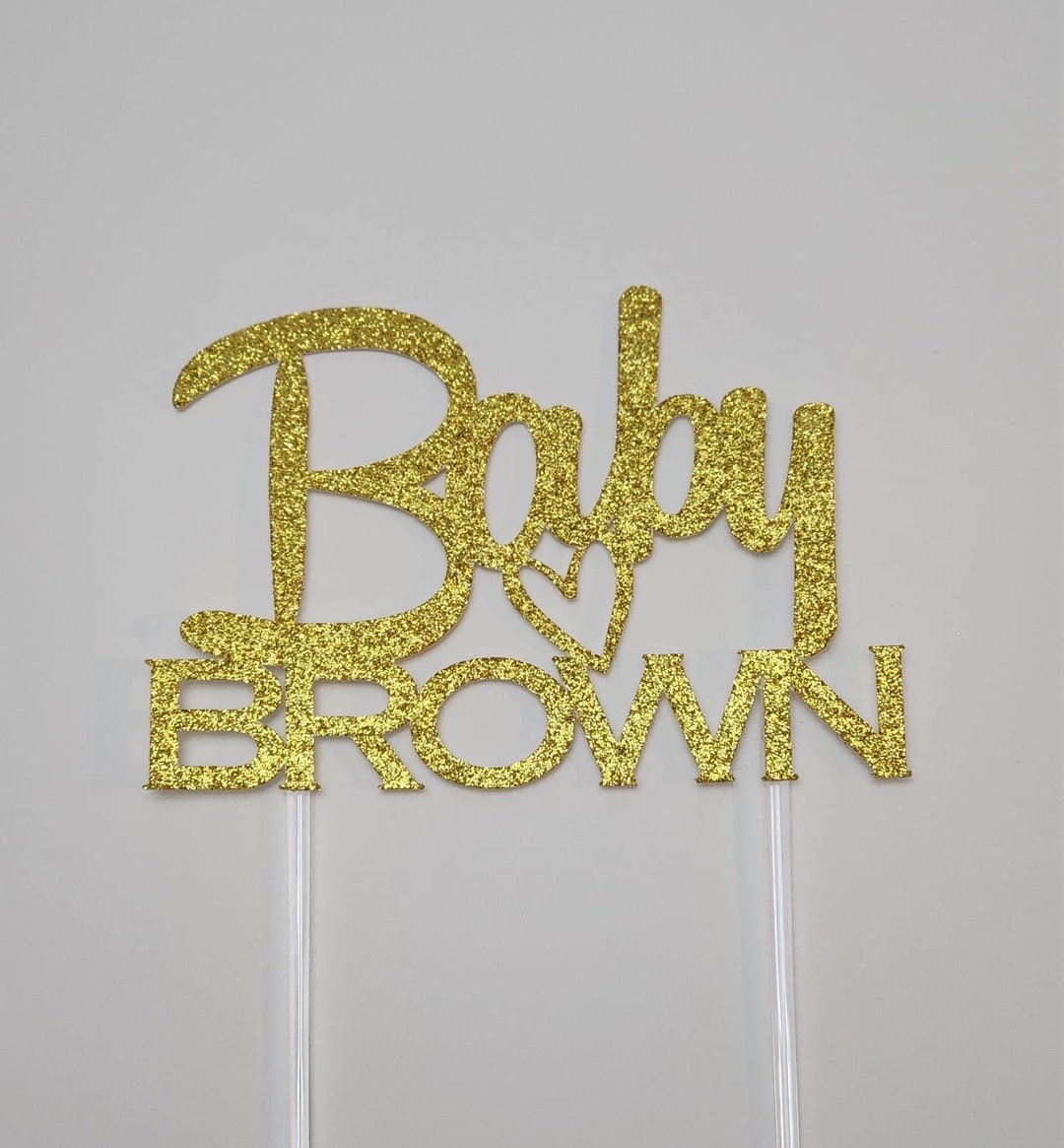 Baby Shower Cake Topper Baby Cake Topper Baby Cake Etsy