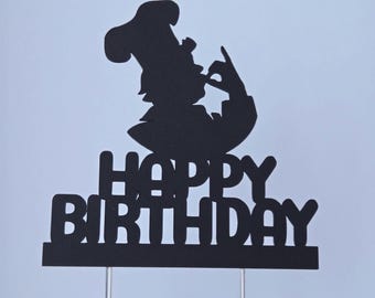 Chef Birthday Cake Topper: Culinary Celebration