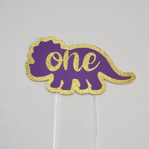 Dinosaur cake topper, dinosaur birthday cake topper, Triceratops cake topper, roar cake topper, dinosaur party decorations