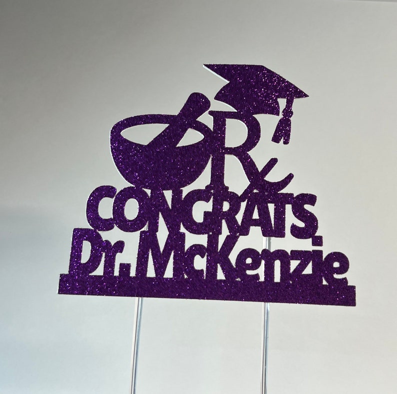 Pharmacist Cake Topper Pharmacy Cake Topper Pharmacy Grad Etsy