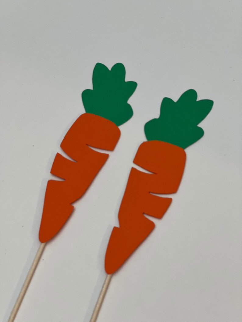 Carrot Cupcake Toppers Carrot Toppers Carrot Cake Topper - Etsy