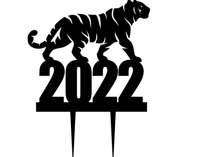 Tiger cake topper, Lunar year cake topper, year of the tiger cake topper, Chinese new year cake topper 2025, New year cake topper