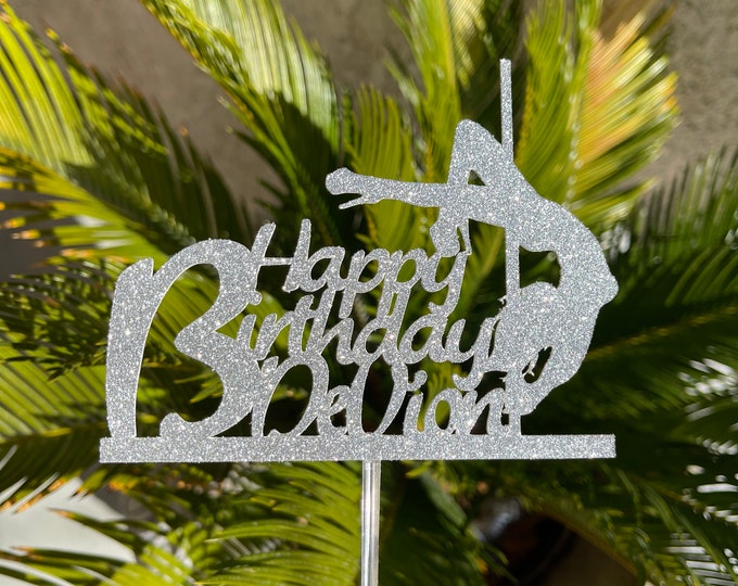 Pole dancer cake topper, bachelor party cake topper, pole dancing cake topper, stripper cake topper, pole dancing birthday topper