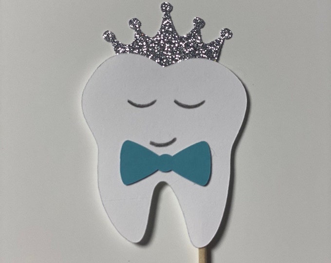 Tooth cupcake toppers, first tooth cupcake toppers,dental cupcake topper,dentist cupcake toppers, tooth toppers, tooth decorations