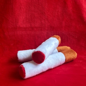 Plush cigarette/cigar/weed/joint fursuit prop