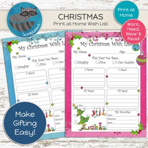 Lista de Navidad para niños: artículos que quieren, necesitan y leen
