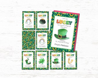 Tarjetas de San Patricio para niños: tarjetas de felicitación para imprimir en casa
