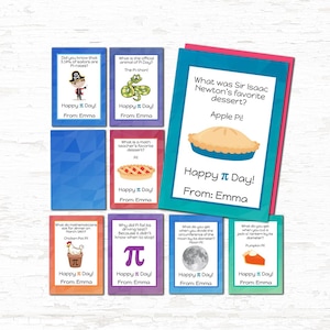 Pi Day Cards Printable – Math Geek Puns for Kids & Teachers