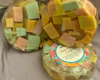 Handgemaakte confetti zeep