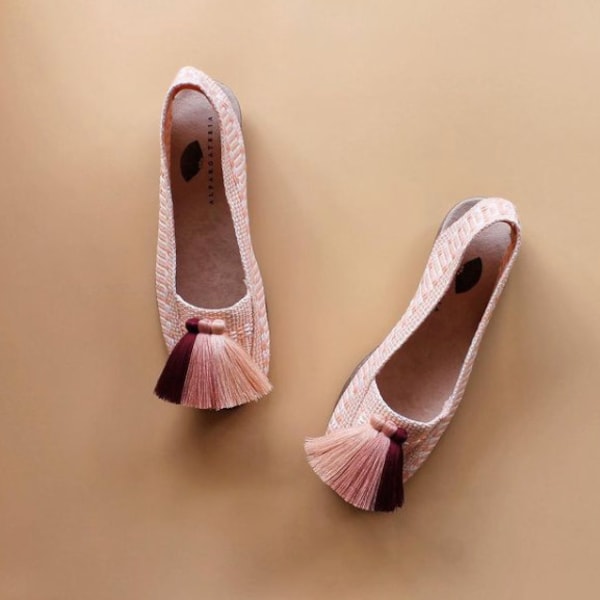 Wine Blush Espadrille