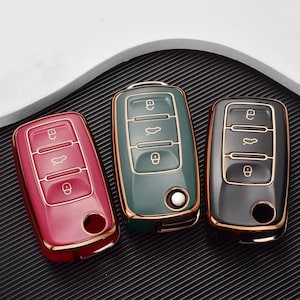 Auto Zubehör Schlüsseletui Schlüsseltasche Schlüssel Abdeckung Für  Volkswagen Für Vw Golf 7 Mk7 Für Skoda Für Octavia A7 Silikon Key Portect  Case Von 0,76 €